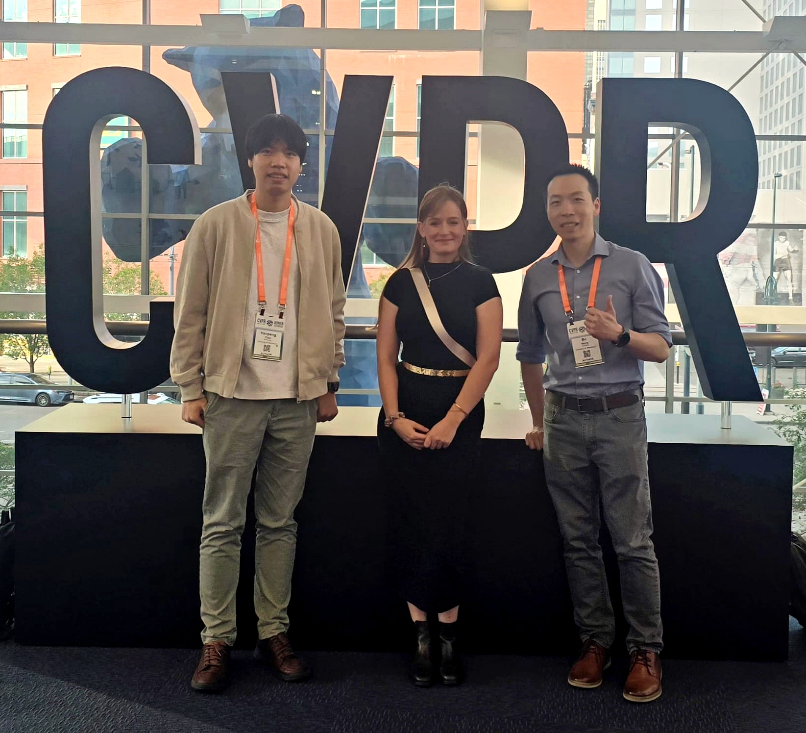 Lab members at CVPR 2026